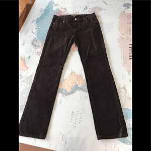 WHBM Women’s Velvet Noir Jeans Size 0S (XXS) Slim